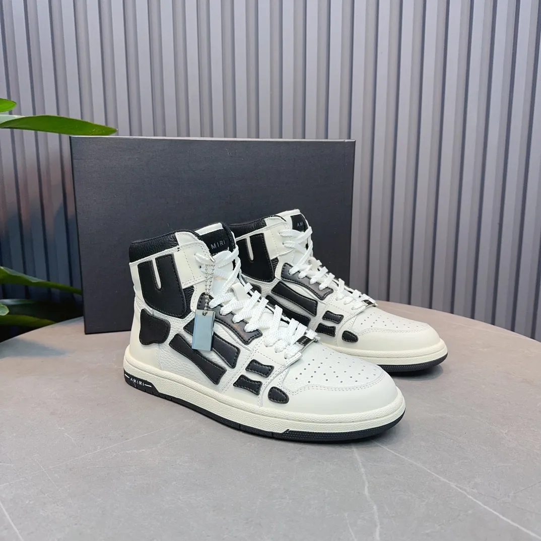Men's shoes💰620💰 AMIRI AMIRI trendy brand hot sale🔥 Available all year round✅Couples💑 Official website synchronization Imported fabrics 1⃣️ratio 1⃣️Re-engraved, original factory special original sole, 35-45 (38.45. Non-refundable)